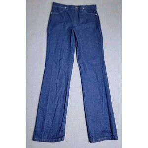 Vintage Wrangler Jeans‎ Mens 36x36 (34x34) Straight 936 Blue Cotton High Rise